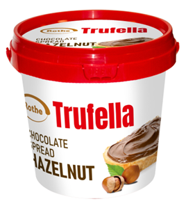 Trufella Spread Chocolate with Hazelnut in a glass jar made in Turkey — gallery 1