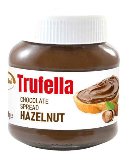 Trufella Spread Chocolate with Hazelnut in a glass jar made in Turkey — gallery 3